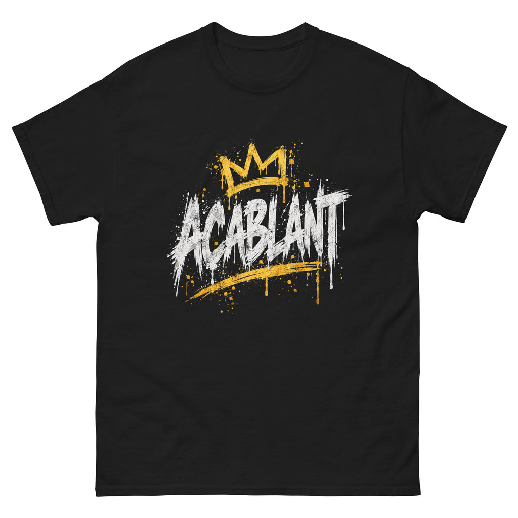T-shirt ACABLANT noir, visuel de face — Le Grand Merdier