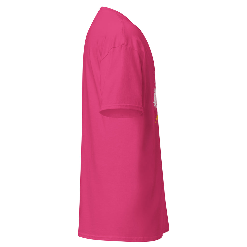 T-shirt ACABLANT rose vif, côté droit — Le Grand Merdier