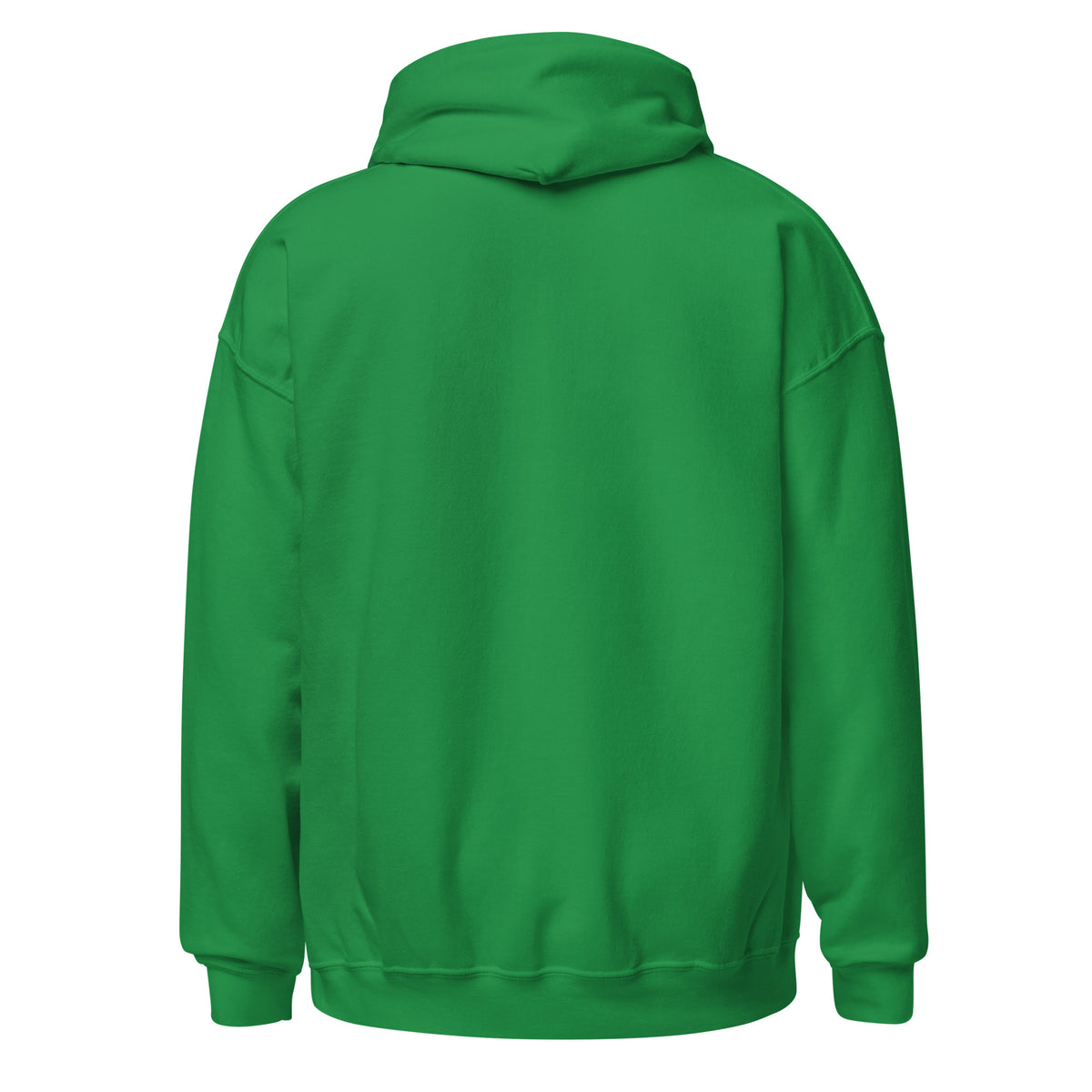 Sweat à capuche 1312 Le Flic Qui Bosse Dur vert menthe, vue de dos — Le Grand Merdier
